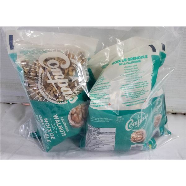4 BAGS OF COMPASS CALIFORNIA WALNUTS
