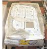 Image 1 : 196 SQUARE FEET 6X6 CERAMICS STONE GREY PO: 1643TM
