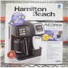 Image 1 : HAMILTON BEACH COFFEE MAKER FLEX BREW