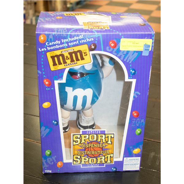 M&M CANDY DISPENSOR (NO CANDY)