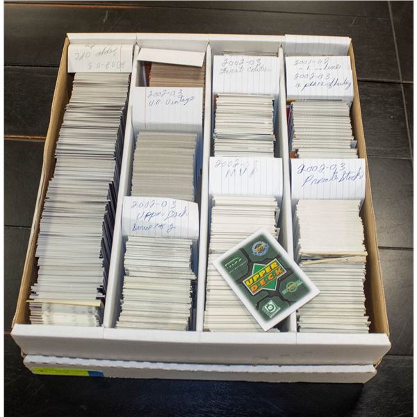 ESTATE LONG BOX OF ASSORTED BASE SPORTS CARDS