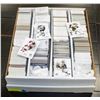 Image 1 : ESTATE LONG BOX OF ASSORTED BASE SPORTS CARDS