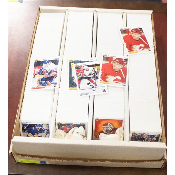 ESTATE LONG BOX OF ASSORTED BASE SPORTS CARDS