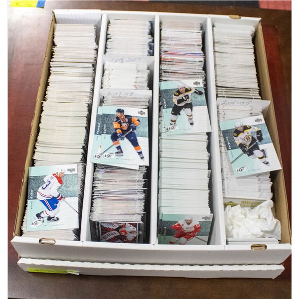 ESTATE LONG BOX OF ASSORTED BASE SPORTS CARDS