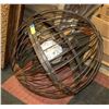 Image 1 : METAL GYROSCOPIC DECOR SPHERE 24"