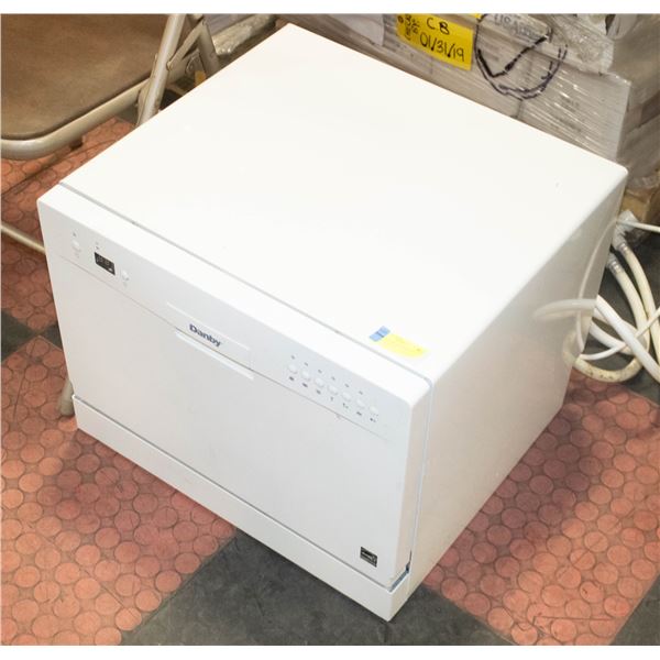 DANBY COUNTERTOP DISHWASHER NEEDS CLEANING