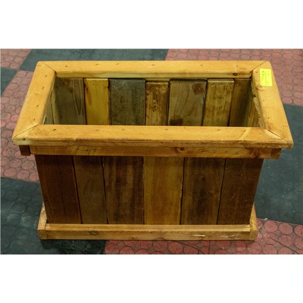 HANDMADE WOODEN GARDEN PLANTER