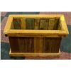 Image 1 : HANDMADE WOODEN GARDEN PLANTER
