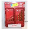 Image 1 : NEW MILWAUKEE THUNDERBOLT 14PC TITANIUM DRILL BIT