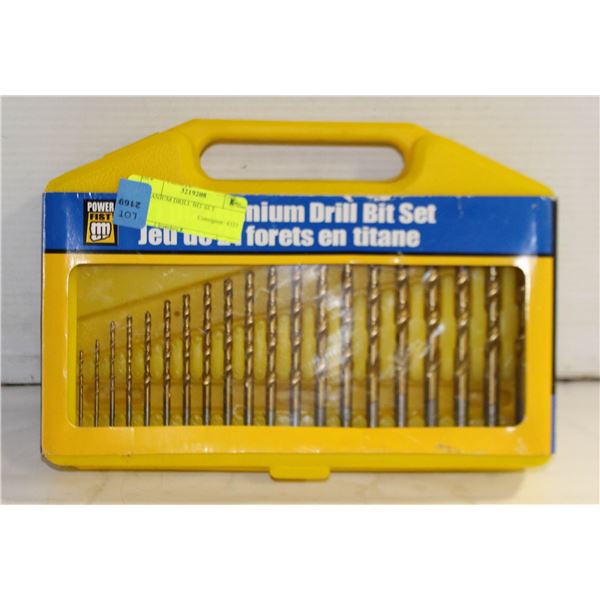 TITANIUM DRILL BIT SET