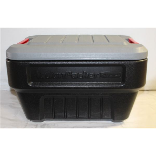 NEW RUBBERMAID ROUGHNECK ACTION PACKER