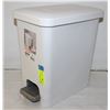 Image 1 : NEW STERILITE 10.2 LITRE RETANGULAR STEP-ON WASTE