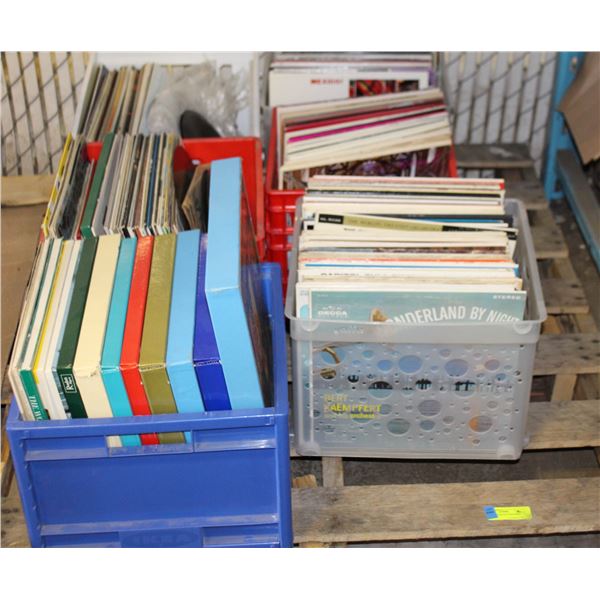 ESTATE PALLET OF LP RECORDS