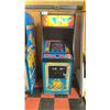 Image 1 : MIDWAY BALLY CO. MS. PAC-MAN SINGLE PERSON COIN OPERATED UPRIGHT ARCADE GAME IN MIDWAY
