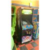 Image 2 : MIDWAY BALLY CO. GALAGA SINGLE PERSON COIN OPERATED UPRIGHT ARCADE GAME IN MIDWAY