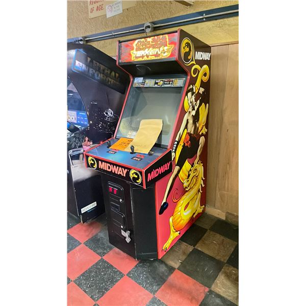 NAMCO TEKKEN 5 DARK RESURRECTION 2 PERSON COIN OPERATED ARCADE
