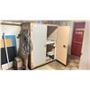 Image 1 : LARGE ANTIQUE VINTAGE FUR COAT SAFE 60"W X 36"D X 75"H *OPEN - WITH KEYS*