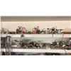 Image 2 : SHELF OF ASSORTED ARCADE MACHINE CABLES, BOARDS, & PARTS