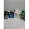 Image 1 : 3 jugs of oil and Coolent (2-5W-30, 80W-90, GD-3000)