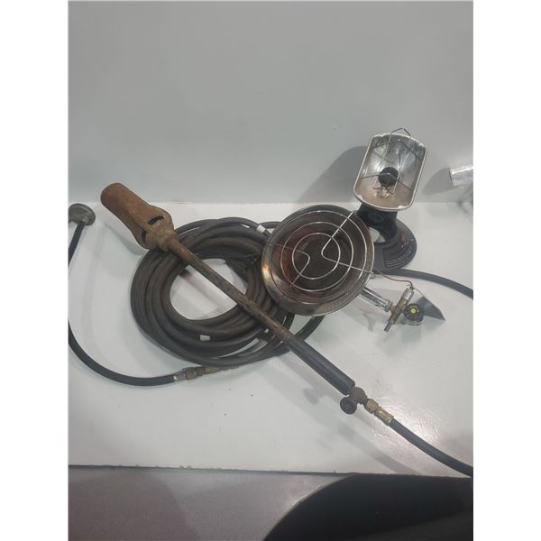 Assorted Propane Heaters Tiger Torch Camp Heater & More