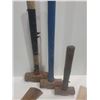 Image 4 : Rust Bucket Special Assorted Axes Sledgehammers Swivel Base Vice & More