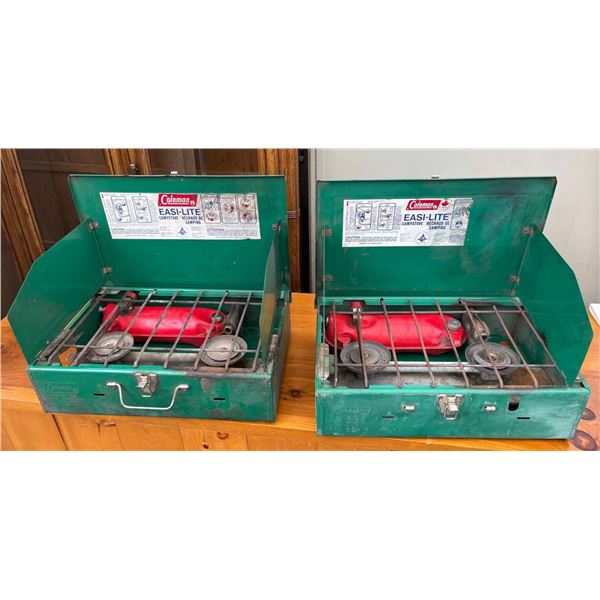 2 Coleman Easi-lite Campstoves