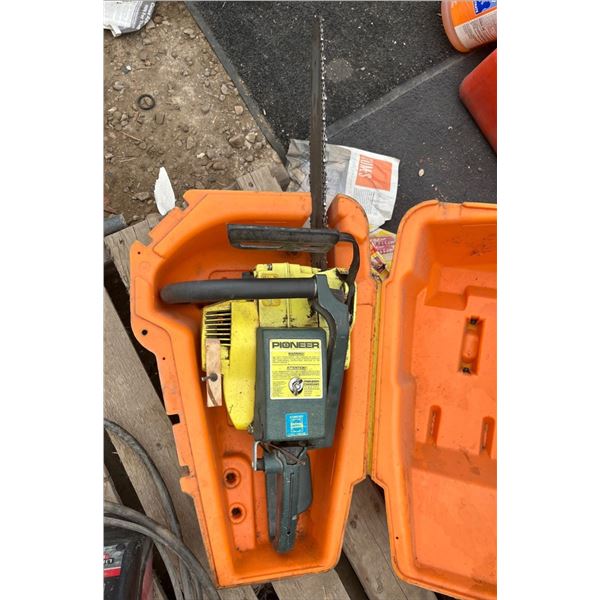 Pioneer Chainsaw Model #487 243 (in Stihl case)