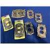 Image 1 : Decorative Metal Outlet/Lightswitch Covers