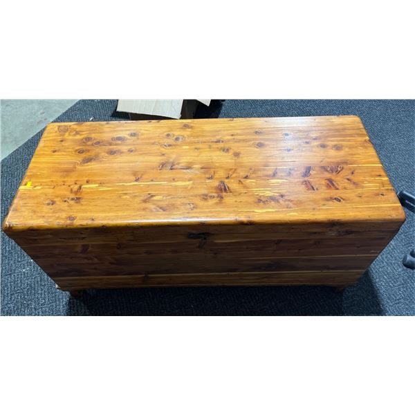 Wooden Tool Chest 48Wx20Dx23H