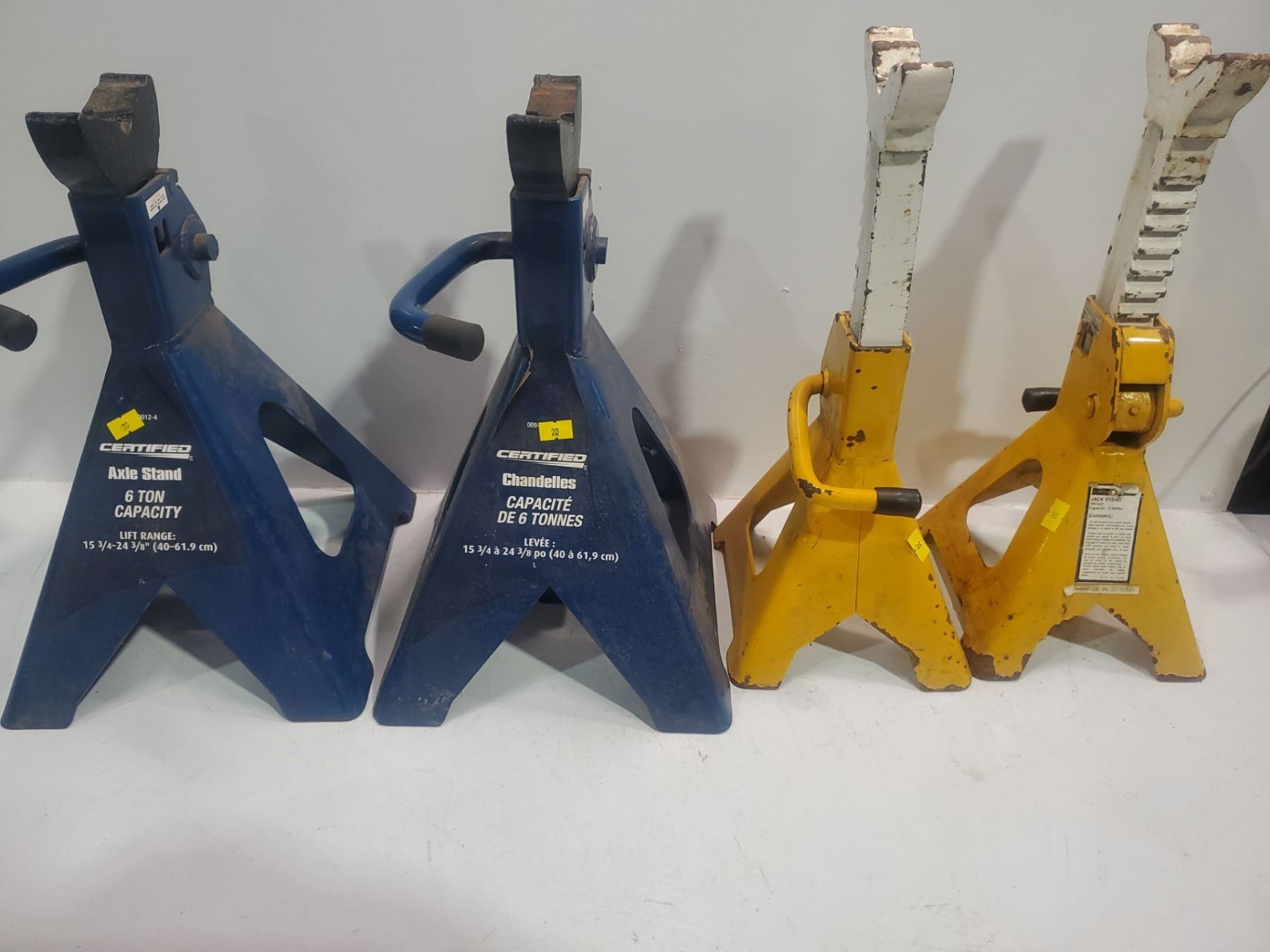 6 Ton 3 Ton Jack Stands Beck Auctions Inc 6 ton 3 ton jack stands beck auctions inc
