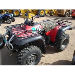 YAMAHA KODIAK 400 4X4 ATV, s/n JY445HA01VA054481