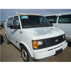 CHEVROLET ASTRO VAN, s/n 1GDCM1525JB163834