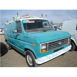 FORD ECONOLINE 150 PANEL VAN, s/n 1FTDE14YXEHC11367