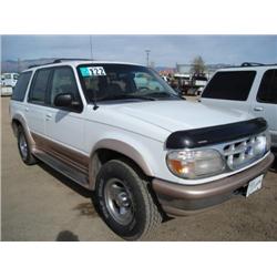 FORD EXPLORER EDDIE BAUER 4 X 4  SUV, s/n 1FMDU34X0TUA42868