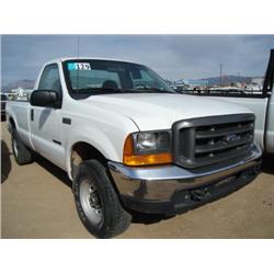 FORD F250XL SUPER DUTY 4X4 PICKUP, s/n 1FTBF21FX1EB15745