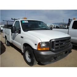 FORD F250XL SUPER DUTY PICKUP s/n 1FTNF20L41EC60819