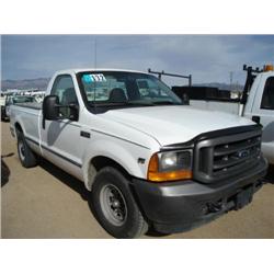 FORD F250XL SUPER DUTY PICKUP s/n 1FTNF20L01EC60817