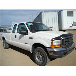FORD F250XL SUPER DUTY 4X4 PICKUP, s/n 1FTNX21F7XEC82649