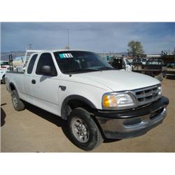 FORD F250 SUPER CAB PICKUP, s/n 1FTPX28L8WKC08502