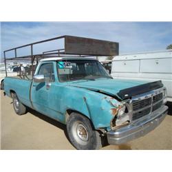 DODGE D20 PICKUP TRUCK, s/n 1B7KE26Z9MS294021