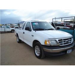 FORD F150XL SUPER CAB PICKUP, s/n N/A