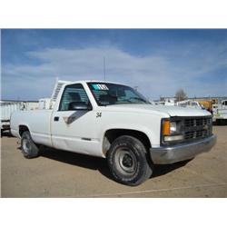 CHEVY C1500 PICKUP, s/n 1GCEC14Z1SZ130802