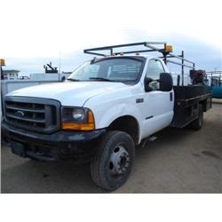 FORD F450XL UTILITY TRUCK s/n 1FDXF46F4YEC85473