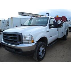 FORD F450XL SUPER DUTY MECHANICS TRUCK s/n 1FDXF46F12EB24361