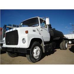 FORD 7000 S/A VACUUM TRUCK, s/n 1FDPR70U6BVJ09917