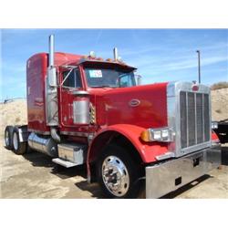 PETERBILT 379 T/A TRUCK TRACTOR, s/n 1XP5DB9X8MD309606