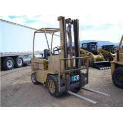 CATERPILLAR V55B FORK LIFT s/n 52J-01307