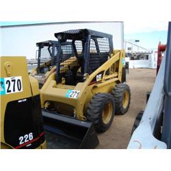 CATERPILLAR 226 SKID STEER LOADER, s/n 5FZ08982