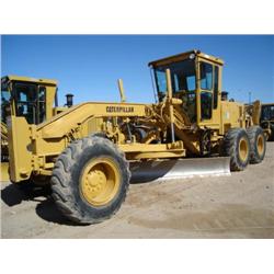 CATERPILLAR 140G MOTOR GRADER, s/n 72V14124