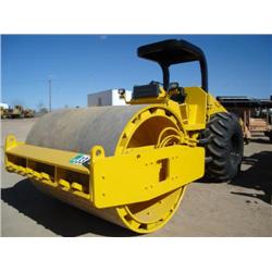 SAKAI SV505T PADFOOT VIBRATORY COMPACTOR, s/n VSV16-40108